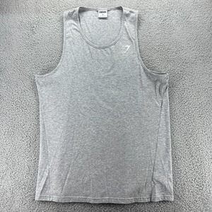 Gymshark Tank Top Mens XL Gray Gym Workout Training Activewear